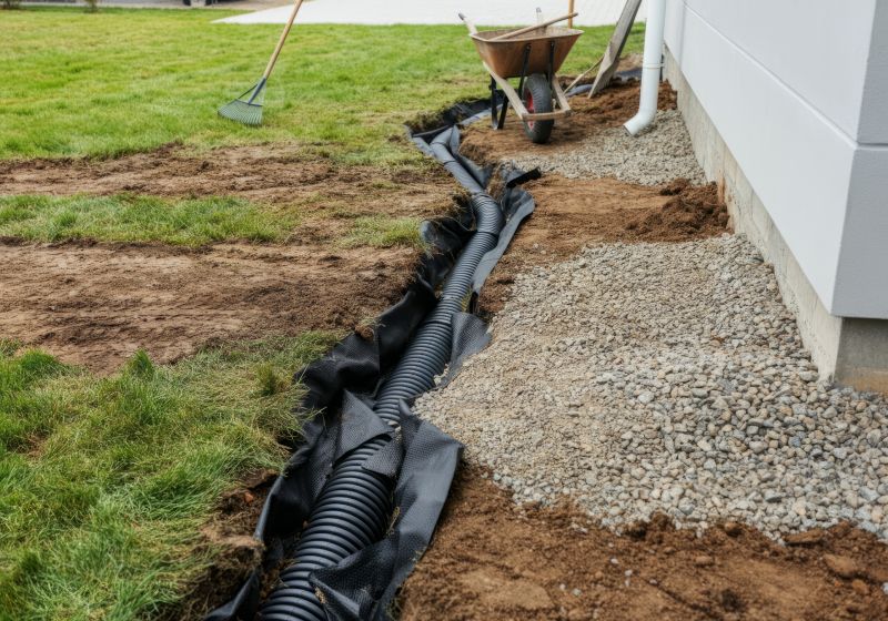 Drain Pipe Placement