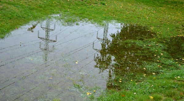 Flooded Yard Drainage Installation in Fort Wayne