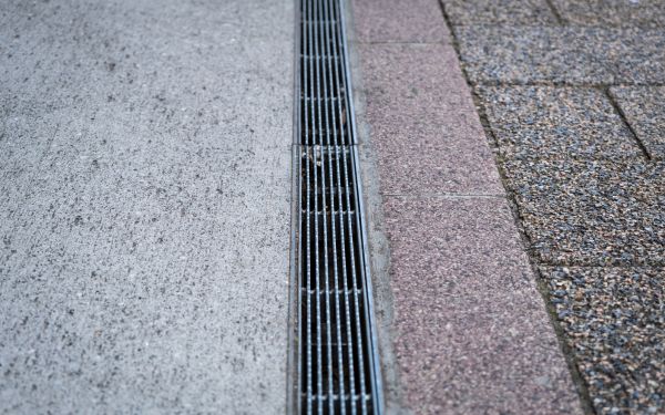 Grated Drain Installation